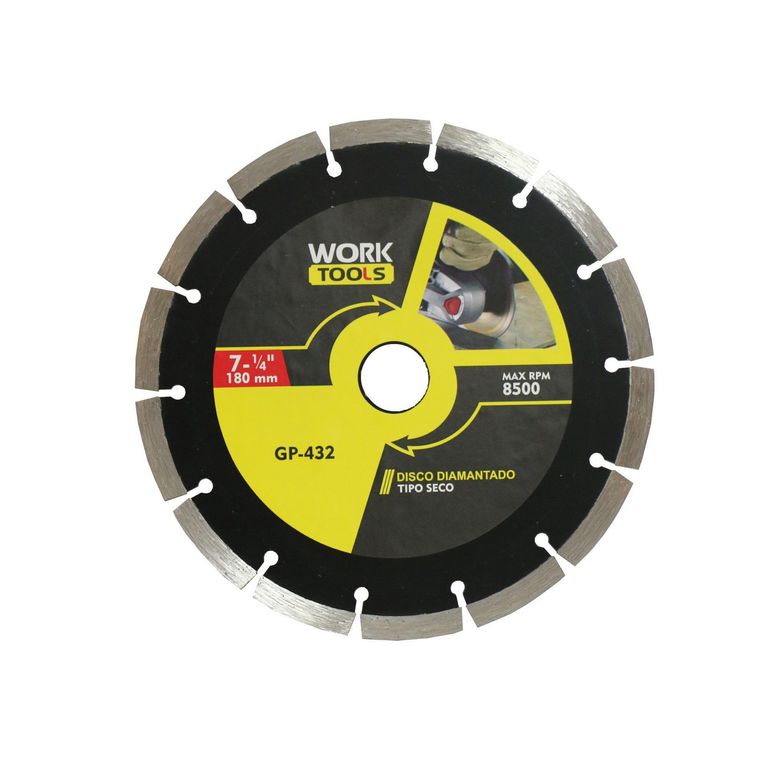 Disco De Corte 7 - 1/4" 180 Mm Abierto
