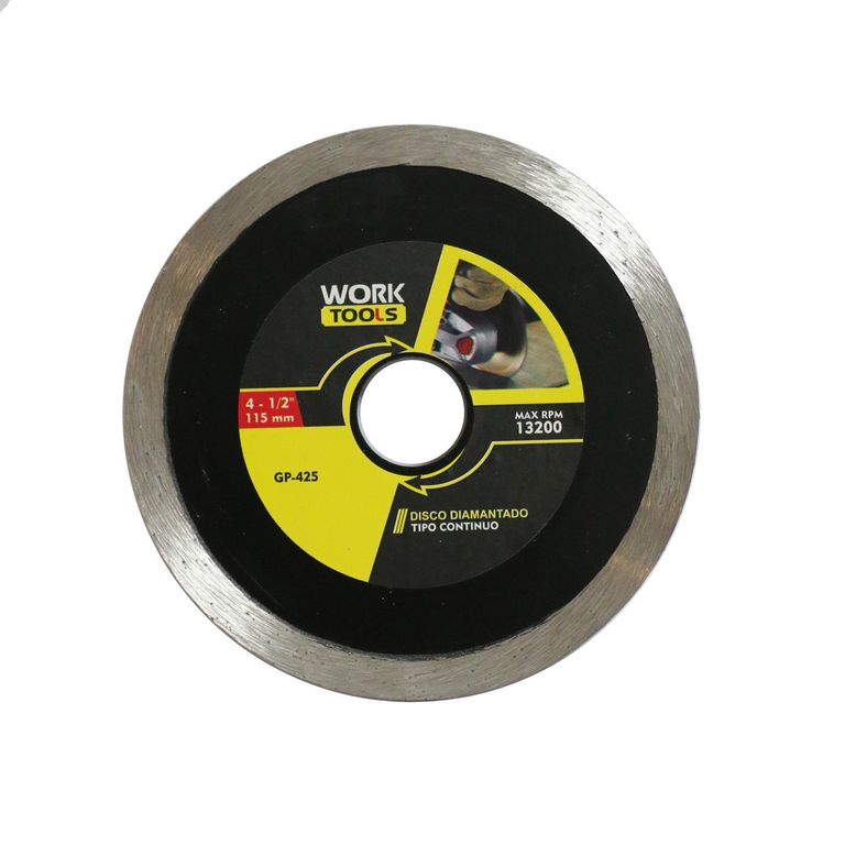 Disco De Corte para cerámica4 - 1/2" 115 Mm Continuo