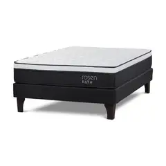 ROSEN - Cama Europea Path Grafito 2 Plazas