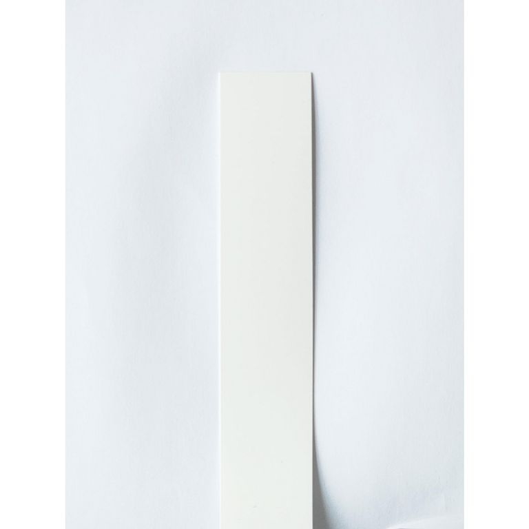 Tapacanto PVC Blanco High Gloss 22X0.45mm por Metro Lineal