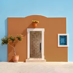 PAMA - Puerta de madera Principal Pino Mach Nat Bisel Nueva York