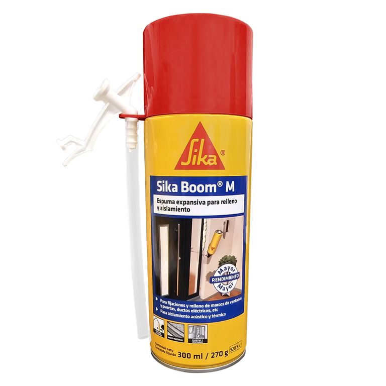 Boom M | Espuma de poliuretano expansiva para relleno y aislamiento 300 ml