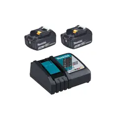 MAKITA - Kit 2 Baterías 3Ah Y Cargador Rápido