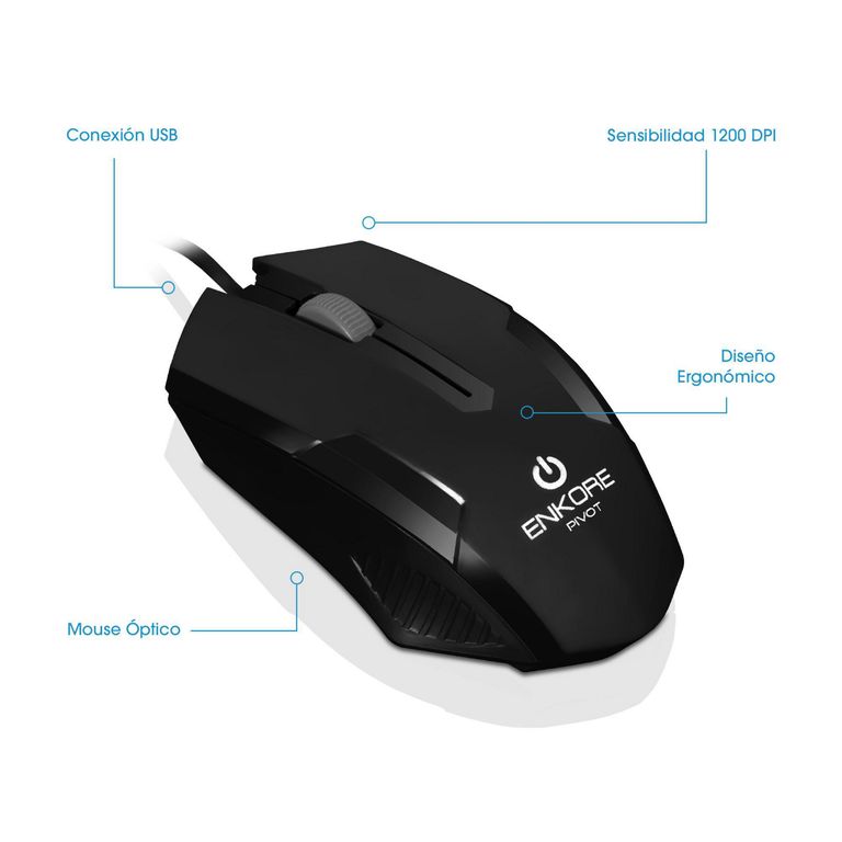 Mouse USB MIC CYB ENK