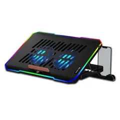 MICRONICS - Cooler Ventilador para Laptop MIC Aboom LED