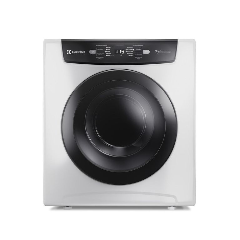 Secadora de Ropa de Pared y Piso 7kg Blanca Premium Care con Time Control