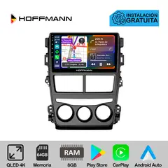 HOFFMANN - Autoradio CarPlay & Android Toyota Yaris 2018 - 2022 (AC Manual)