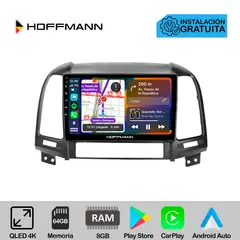 HOFFMANN - Autoradio CarPlay & Android Hyundai Santa Fe 2006 - 2012