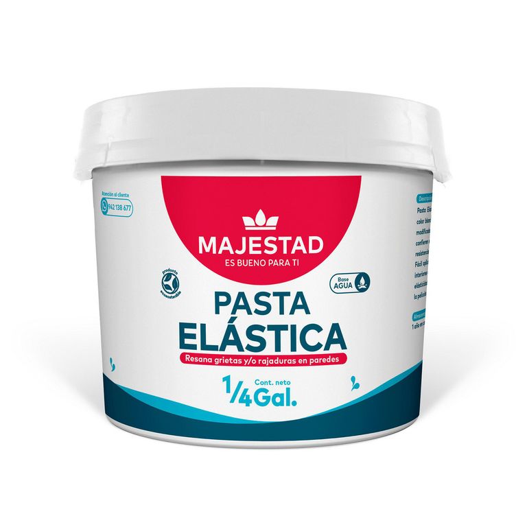 Pasta Elástica Balde x 0.25 GL