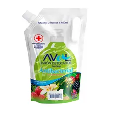 AVAL - Jabón Liquido Antibacterial Eucalipto 800Ml