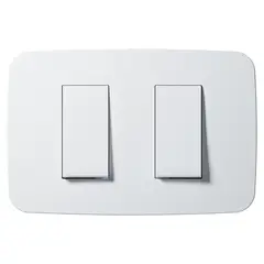 ABB - Conmutacion Doble 1M+1M Blanco Origen