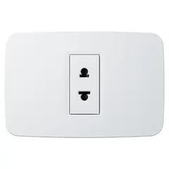ABB - Tomacorriente Simple 1M Euroamericano Blanco Origen