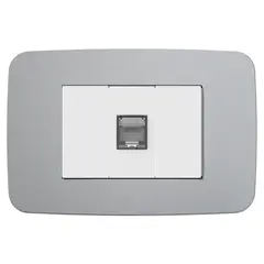 ABB - Toma Telefónica Rj45 Cat 6 Utp Origen Placa Embutida