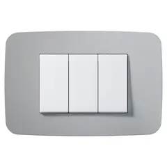 ABB - Conmutacion Triple 1M+1M+1M Plata Origen