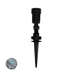 LIGHTECH - Estaca con Socket Negra E27 100W