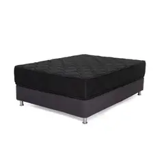 EL CISNE - Cama Americana Cala Black 1.5 Plazas