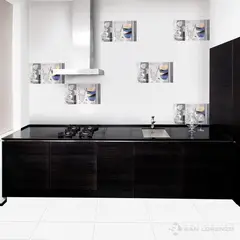 SAN LORENZO - Cerámica Blanco Decorado 45X45cm 2.08m2 Matrix White