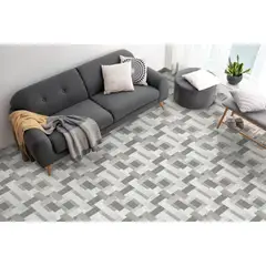 SAN LORENZO - Cerámica Gris Maderado 45X45cm 2.29m2 Lara