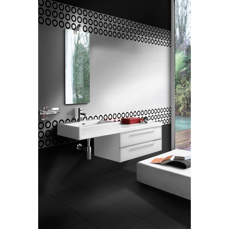 Ceramica Blanco Liso 27x45cm 2.07m2
