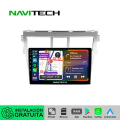 NAVITECH - Autoradio Carplay & Android Auto Toyota Yaris 2007 ? 2012