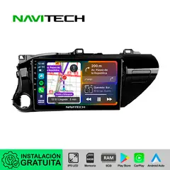 NAVITECH - Autoradio Carplay & Android Auto Toyota Hilux Revo 2016 ? 2023