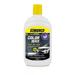 SIMONIZ - Cera Color Wax con Nano Tecnología Blanco 500ML