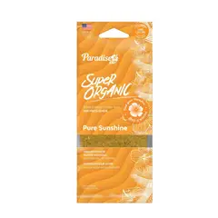 PARADISE - Ambientador para Auto Air Super Organic Aroma Pure Sunshine