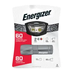 ENERGIZER - Linterna Metal 80lm + HDL 60lm