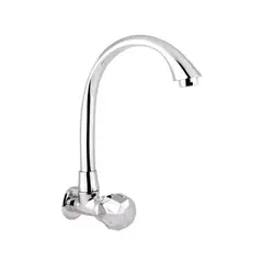 GRICOL - Llave Movil Pared Cuerpo en Bronce Platino