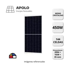 APOLLO - Panel Solar Renevp Apolo 450W Mono