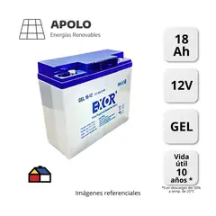 APOLLO - BATERIA EXOR APOLO 12V 18AH
