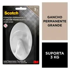 SCOTCH - Gancho Permanente Grande 3Kg