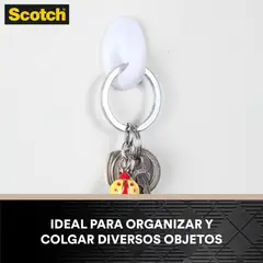 SCOTCH - Gancho Permanente Pequeño 0.5Kg