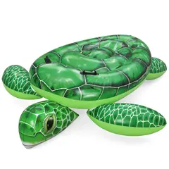 BESTWAY - Flotador Inflable Tortuga Verde 145x38x150cm