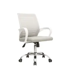 BONNO - Silla de Oficina Dex B Gris/Blanco