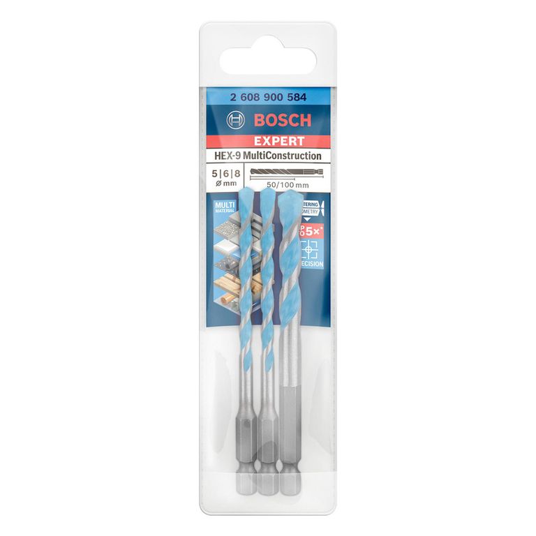 3 Brocas Expert HEX9