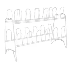 FQ - Organizador de Zapatos 2 Niveles Blanco