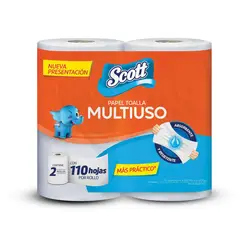 SCOTT - Papel Toalla Multiuso x2