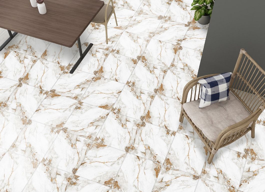 Cerámica Beige 45x45cm Marmolado 2.29m2.