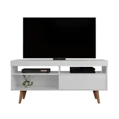 2020 HOME - Mesa para TV hasta 65'' Lima - Blanco