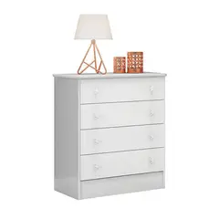 2020 HOME - Cómoda Cajones Serena Miel/Blanco