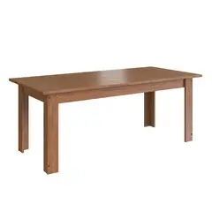 undefined - Mesa de Comedor Rectangular 6 Sillas Canela