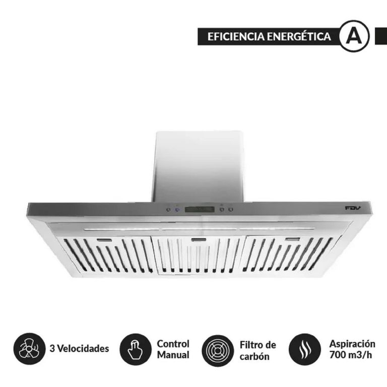 Campana Isla Elite 2.0 90cm