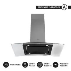 FDV - Campana Extractora Isla New Crystal 90 Cm