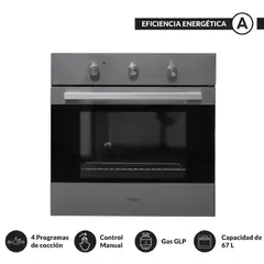 FDV - Horno Empotrable Elegance 67 L A Gas Glp (Balón De Gas)