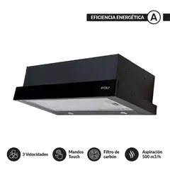 FDV - Campana Easyflow Black 60cm