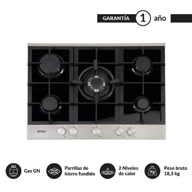 Encimera Deluxe Chef GN