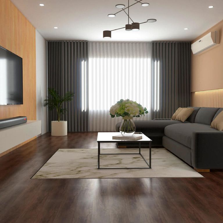 Piso LVT 18.5x122 cm Walnut 2 mm.