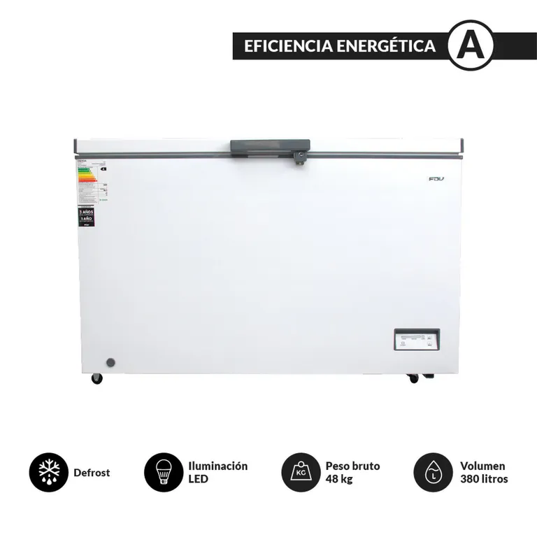 Congelador Horizontal Blanco 380L
