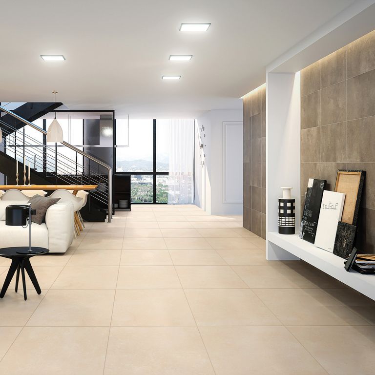 Porcelanato Beige Cementicio 60x60cm 1.44m2
